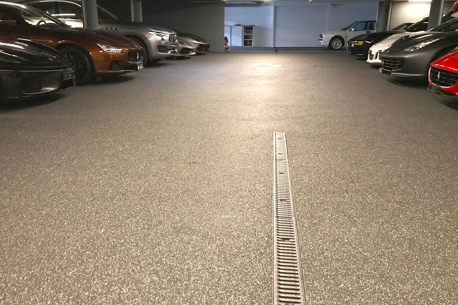 Pavimentazioni in resina per autorimesse